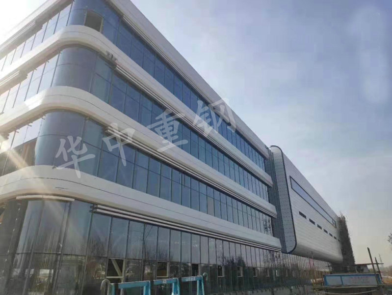 青島中科院總裝廠房網(wǎng)架