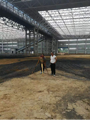 山東華中重鋼工程案例——福祥工貿儲配中心原煤棚封閉項目